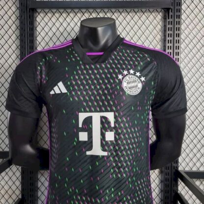 Bayern Munich 2023/24 Black camiseta versión jugador - Image 2