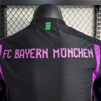 Bayern Munich 2023/24 Black camiseta versión jugador - Image 10