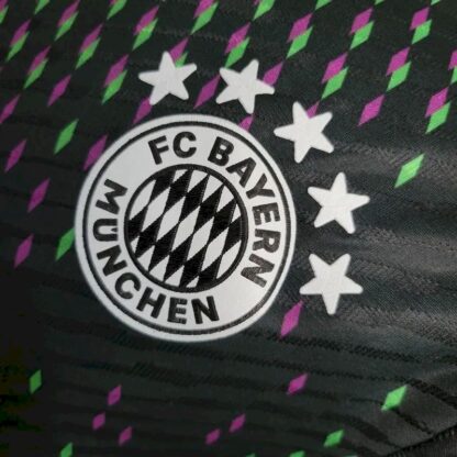 Bayern Munich 2023/24 Black camiseta versión jugador - Image 8