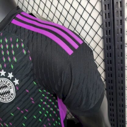 Bayern Munich 2023/24 Black camiseta versión jugador - Image 6