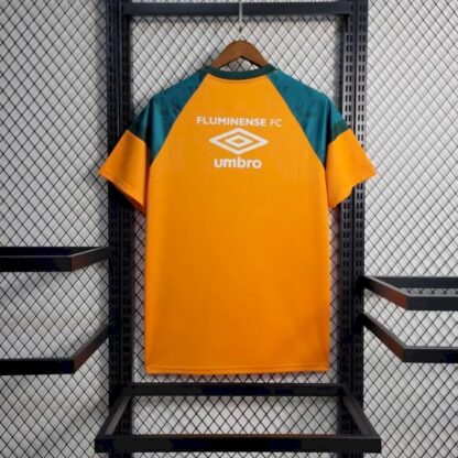 Fluminense 2023/24 Pre-Match entrenamiento Boutique camiseta Orange - Image 7