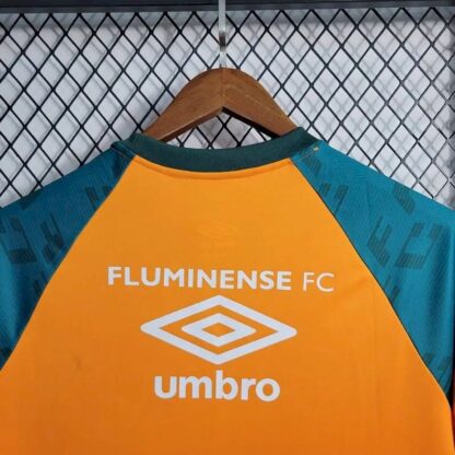 Fluminense 2023/24 Pre-Match entrenamiento Boutique camiseta Orange - Image 4