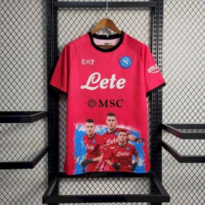 Napoli 2023/24 Champion Edition camiseta Red - Image 2