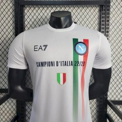 Napoli 2023/24 Champion Edition camiseta versión jugador White - Image 2