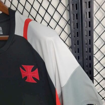Vasco Da Gama 2023/24 Pre-Match entrenamiento camiseta Black - Image 3