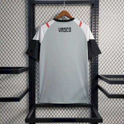 Vasco Da Gama 2023/24 Pre-Match entrenamiento camiseta Grey - Image 3