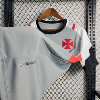 Vasco Da Gama 2023/24 Pre-Match entrenamiento camiseta Grey - Image 5