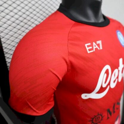 Napoli 2023/24 Champion Edition camiseta versión jugador Red - Image 6