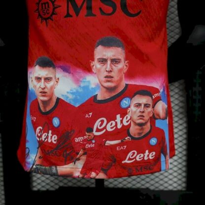 Napoli 2023/24 Champion Edition camiseta versión jugador Red - Image 8