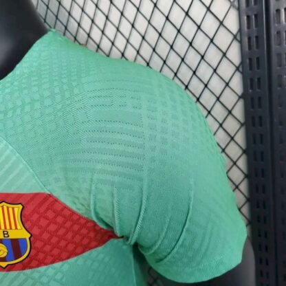 Barcelona 2023/24 Pre-Match entrenamiento camiseta versión jugador - Image 5