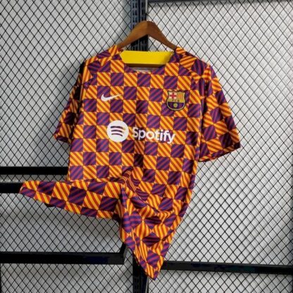 Barcelona 2023/24 Pre-Match entrenamiento camiseta