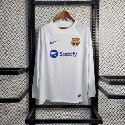 Barcelona 2023/24 visitante manga largas camiseta