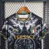 Italy 2023/24 Versace Co-Branded Edition camiseta Black - Image 6