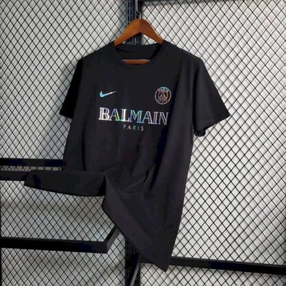 Paris Saint-Germain 2023/24 Balmain Pre-Match entrenamiento camiseta