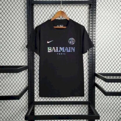 Paris Saint-Germain 2023/24 Balmain Pre-Match entrenamiento camiseta - Image 2