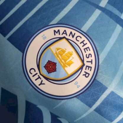 Manchester City 2023/24 Pre-Match entrenamiento camiseta versión jugador - Image 3