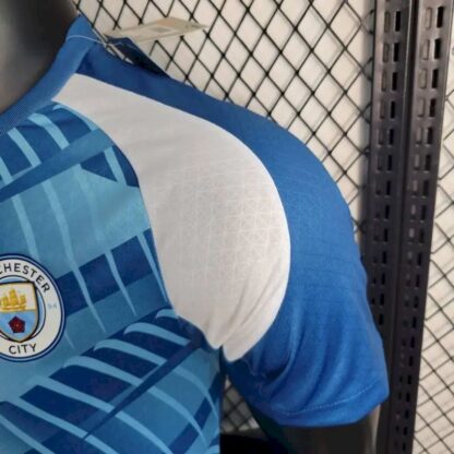 Manchester City 2023/24 Pre-Match entrenamiento camiseta versión jugador - Image 4