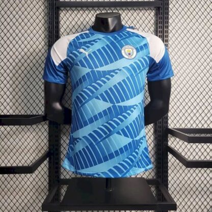 Manchester City 2023/24 Pre-Match entrenamiento camiseta versión jugador
