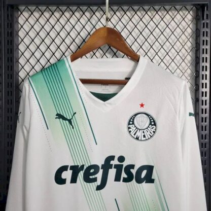 Palmeiras 2023/24 visitante manga largas camiseta - Image 2