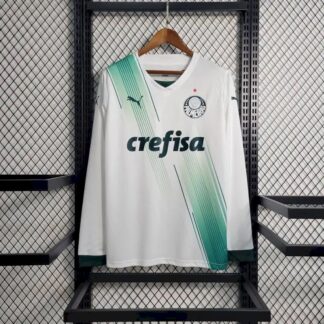 Palmeiras 2023/24 visitante manga largas camiseta