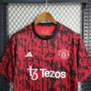 Manchester United 2023/24 Pre-Match entrenamiento camiseta Red Black - Image 8