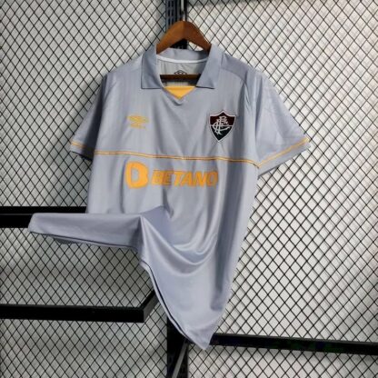 Fluminense 2023/24 Pre-Match entrenamiento camiseta Grey