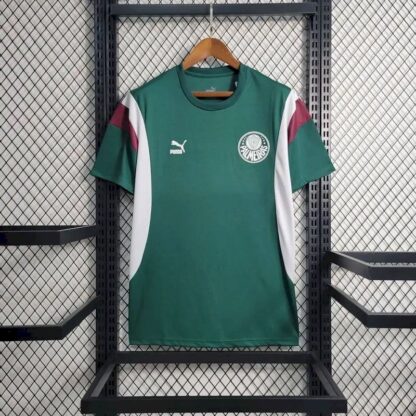Palmeiras 2023/24 Pre-Match entrenamiento camiseta Green - Image 2