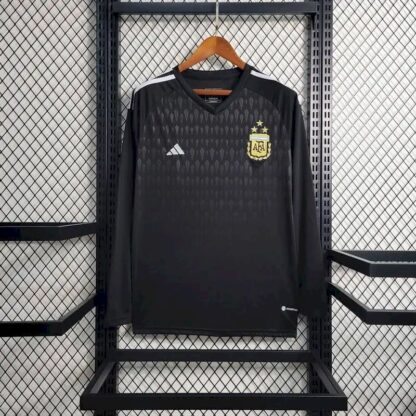 Argentina 2023/24 Black manga largas camiseta