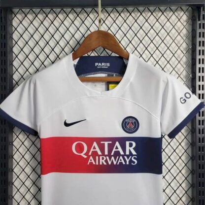 Paris Saint-Germain 2023/24 visitante niños conjunto - Image 2