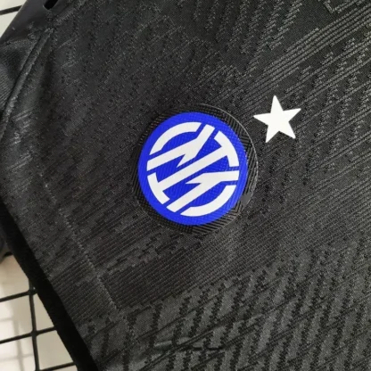 Inter Milan 2023/24 Black pantaloneta – versión jugador - Image 7