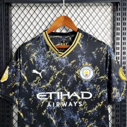 Manchester City 2023/24 Black Gold Special Edition camiseta - Image 8