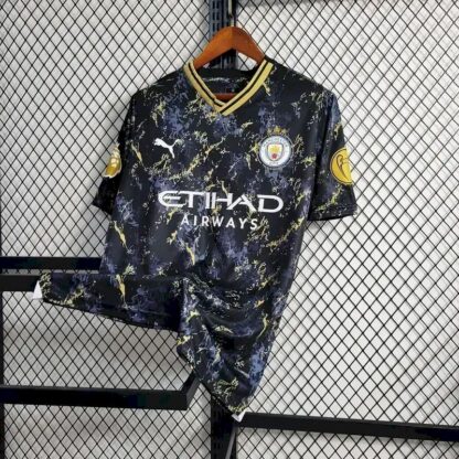Manchester City 2023/24 Black Gold Special Edition camiseta