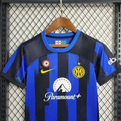 Inter Milan 2023/24 local niños conjunto - Image 2