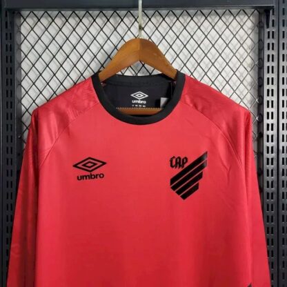 Athletico Paranaense 2023/24 local manga largas camiseta - Image 2