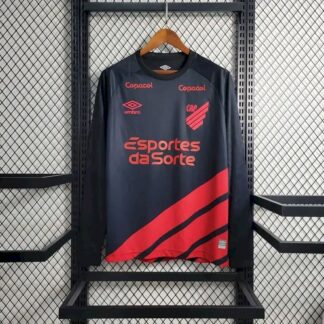 Athletico Paranaense 2023/24 visitante manga largas camiseta