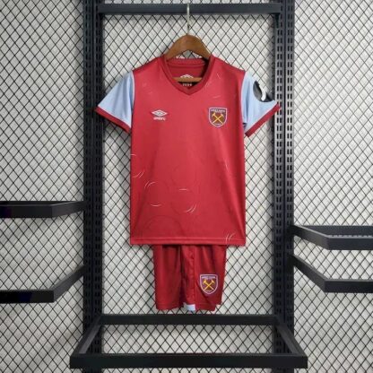 West Ham United 2023/24 local niños conjunto