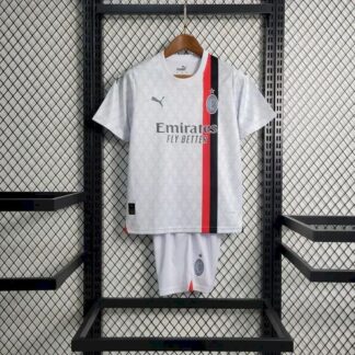 AC Milan 2023/24 visitante niños conjunto