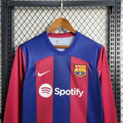 Barcelona 2023/24 local manga largas camiseta - Image 2
