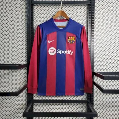 Barcelona 2023/24 local manga largas camiseta