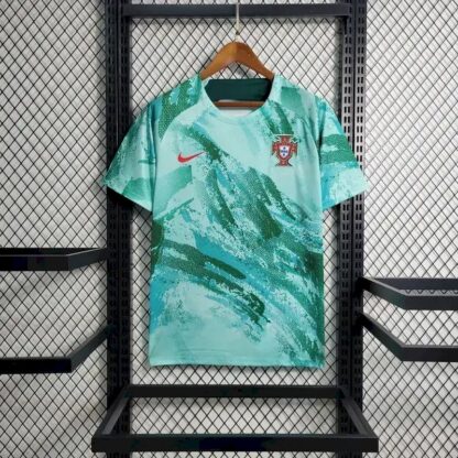 Portugal 2023/24 Pre-Match entrenamiento camiseta - Image 2