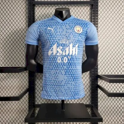 Manchester City 2023/24 Pre-Match entrenamiento camiseta versión jugador