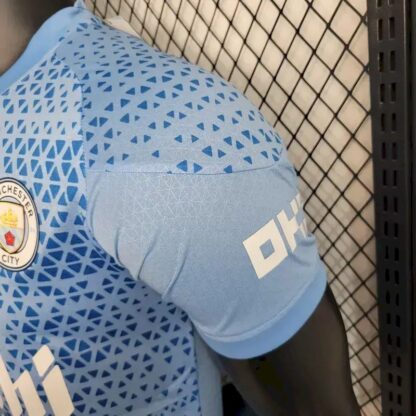 Manchester City 2023/24 Pre-Match entrenamiento camiseta versión jugador - Image 8