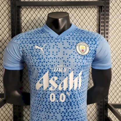 Manchester City 2023/24 Pre-Match entrenamiento camiseta versión jugador - Image 2