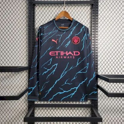 Manchester City 2023/24 tercera manga largas camiseta