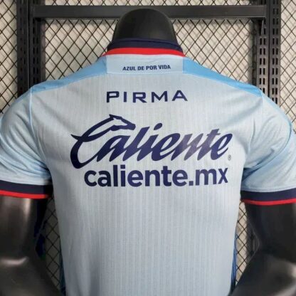 Cruz Azul 2023/24 visitante camiseta versión jugador - Image 8