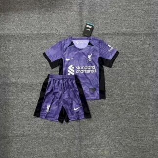 Liverpool 2023/24 tercera niños conjunto