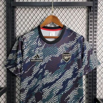 Arsenal 2023/24 Maharishi camiseta (Mucoca / Black) - Image 7