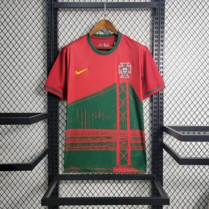 Portugal 2023/24 Pre-Match entrenamiento camiseta - Image 2
