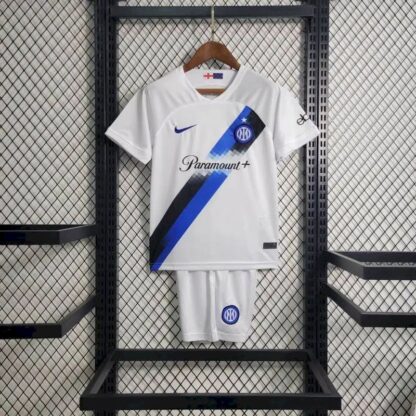 Inter Milan 2023/24 visitante niños conjunto