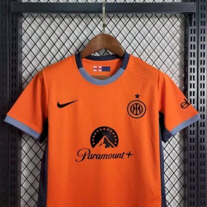 Inter Milan 2023/24 tercera niños conjunto - Image 2